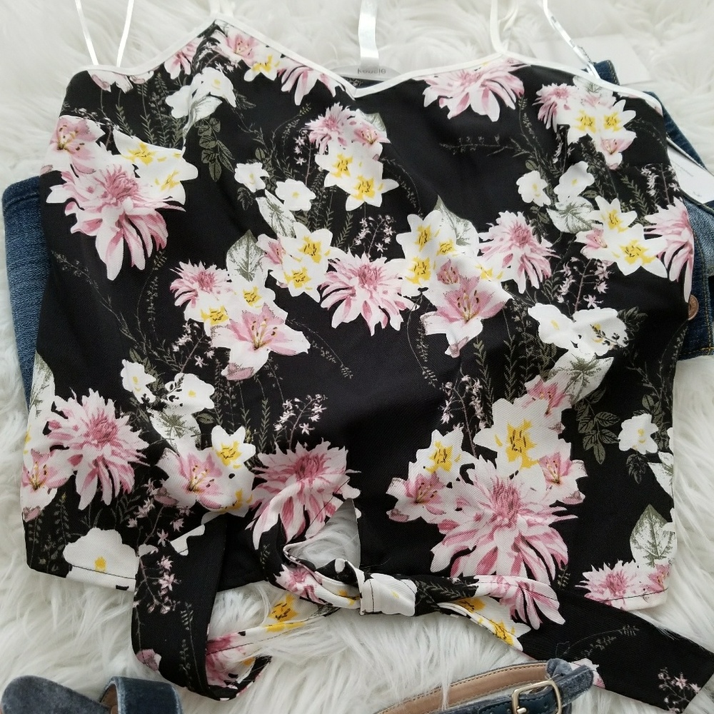 kensie floral top